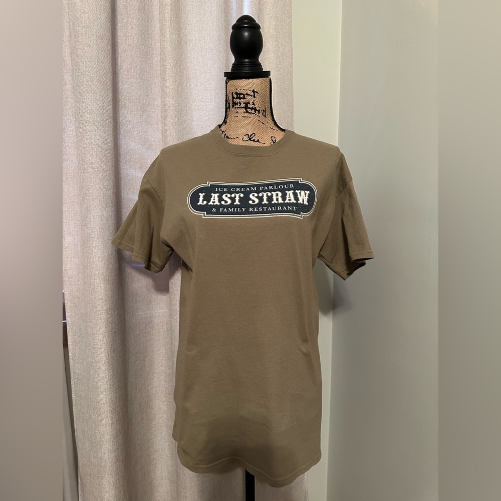 Last Straw Rockford Unisex Retro T-shirt Medium